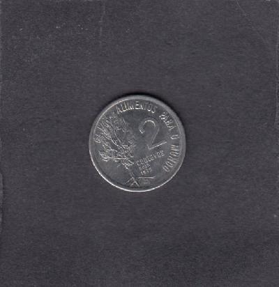 Beschrijving: 2 Centavos F.A.O. SOJA